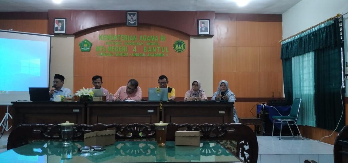 Gelar Rapat Perdana Kepala MTsN 4 Bantul Ajak Seluruh Warga Madrasah ...